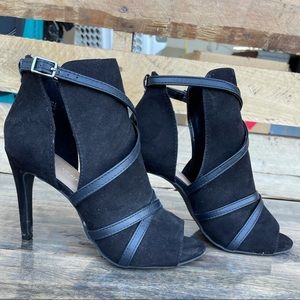 Strappy Open toe heels